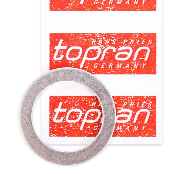 TOPRAN Tätningsring, oljeavtappningsskruv 110 600 110 600 Oljepluggspackning TOPRAN PEUGEOT 208