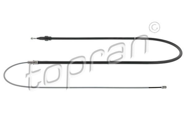 TOPRAN Hand brake cable 112 147 TOPRAN 112 147 Skoda Octavia 1u5 parking brake cable replacement