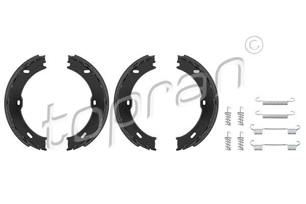 TOPRAN Handremschoenen 112 172 112 172 Handremschoen set FORD SCORPIO TOPRAN