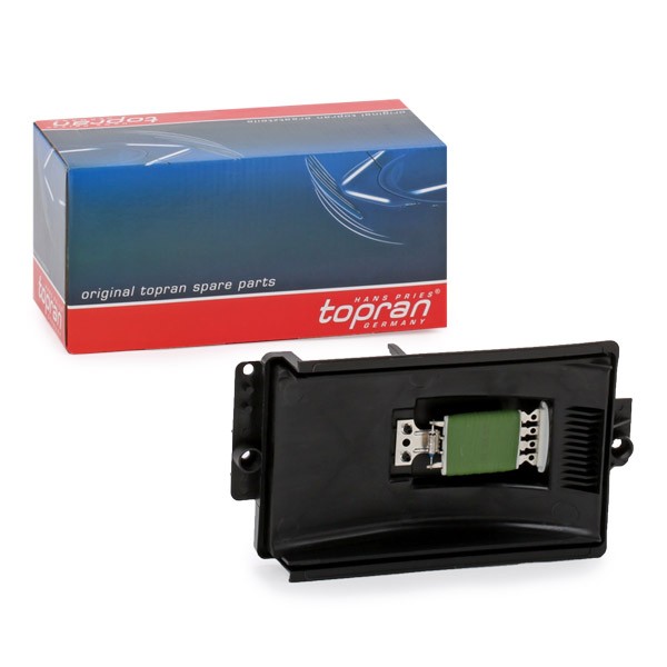 TOPRAN Blower motor resistor 112 195 TOPRAN 112 195 Blower motor resistor - Seat Leon 1m1 ventilation system parts