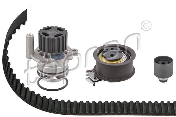 TOPRAN Kamremssats med vattenpump 112 861 MERCEDES-BENZ vattenpump + kamremssats TOPRAN 112 861