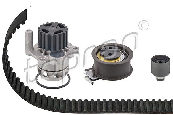TOPRAN Wasserpumpe + Zahnriemensatz 112 972 Zahnriemen und Wasserpumpe TOPRAN Mini PACEMAN 112 972