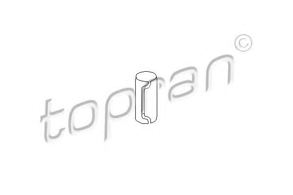 TOPRAN Casquilho, apoio do braço transversal 200 509 TOPRAN Casquilho de braço de suspensão OPEL 200 509