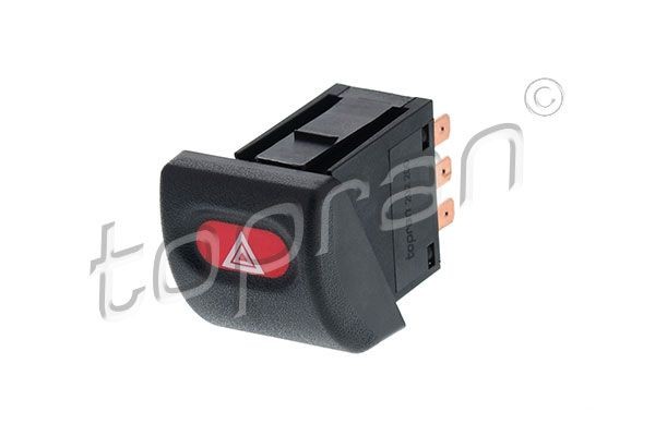 TOPRAN Hazard Light Switch 202 200 TOPRAN 202 200 OPEL Astra F Classic CC (T92) hazard light switch replacement