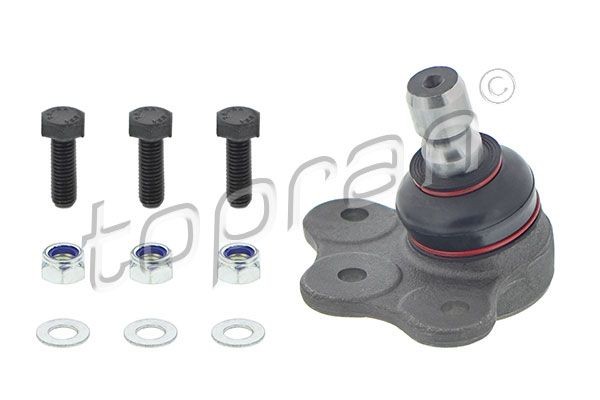TOPRAN Zvislý / nosný čap 205 476 Guľový čap ramena TOYOTA TOPRAN 205 476