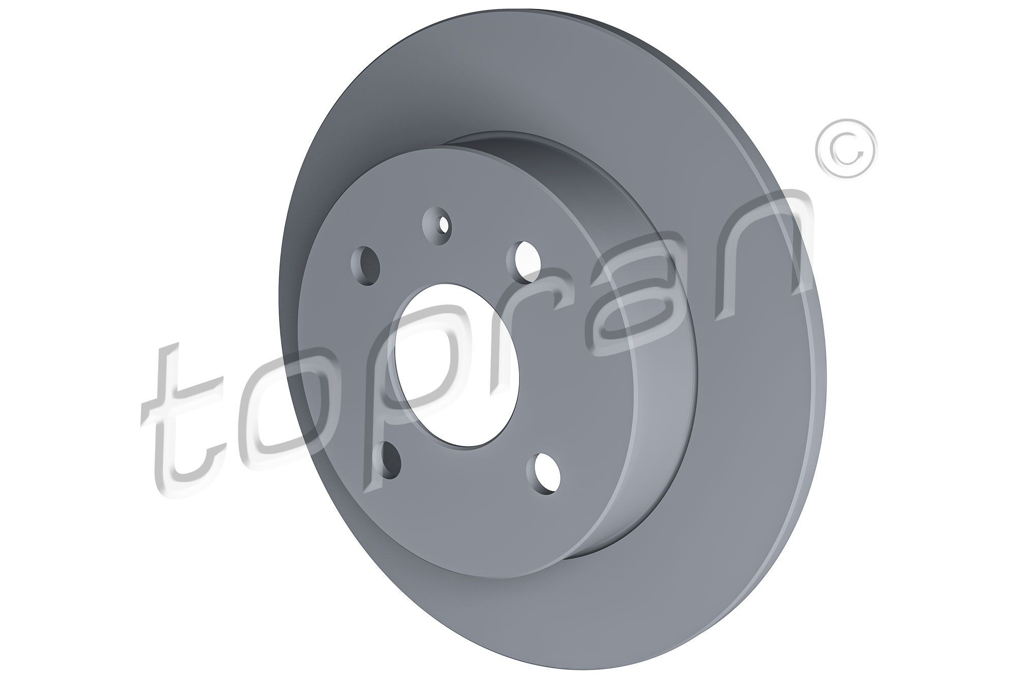 TOPRAN Δισκόπλακα 205 525 205 525 Δισκόπλακες TOPRAN CHEVROLET LACETTI