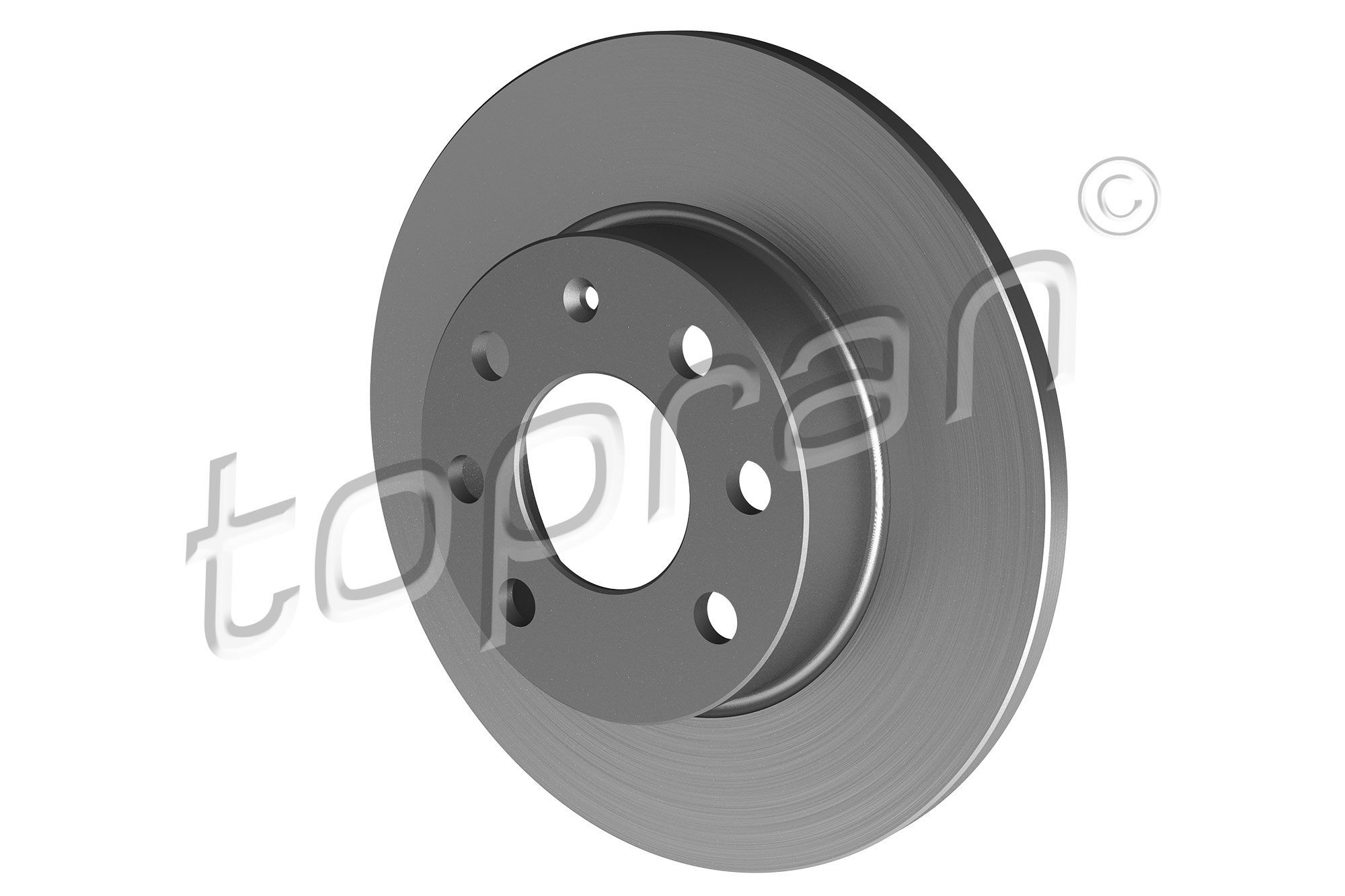 TOPRAN Brzdový kotouč 206 122 206 122 TOPRAN Kotúčové brzdy Toyota lacné