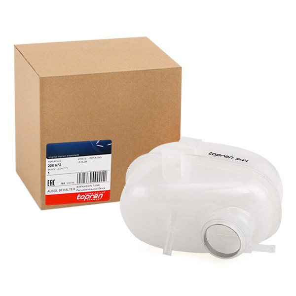 TOPRAN Depósito de expansão, líquido de refrigeração 206 672 TOPRAN 206672 Depósito de água radiador Frontera Mk1 (A) SUV (U92) preço
