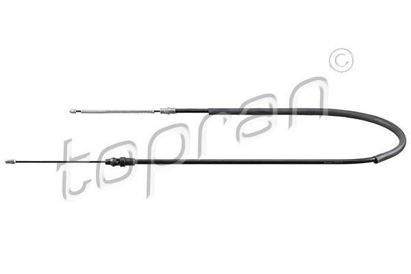 TOPRAN Håndbremsekabel 207 372 207 372 Parkeringsbremse NISSAN JUKE TOPRAN