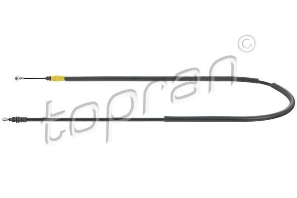 TOPRAN Hand brake cable 207 387 NISSAN JUKE TOPRAN handbrake 207387