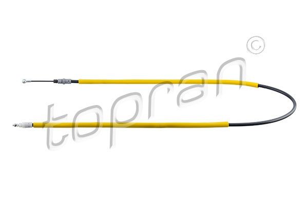 TOPRAN Tautrekk, håndbremse 207 388 207 388 Bremsewire OPEL ZAFIRA TOPRAN