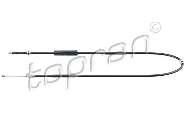 TOPRAN Tautrekk, håndbremse 302 069 302 069 Bremsewire FORD FUSION TOPRAN