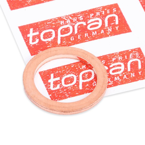 TOPRAN Seal, oil drain plug 400 307 TOPRAN 400 307 genuine Audi Q3 F3B oil drain plug gasket price