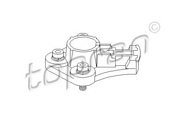 TOPRAN Distributor rotor 400 672 400 672 TOPRAN ignition distributor rotor for VOLVO