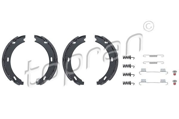 TOPRAN Handbrake shoes 401 025 Opel AGILA TOPRAN handbrake shoes 401025
