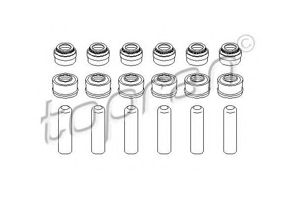 TOPRAN Seal Set, valve stem 401 124 FORD USA EDGE TOPRAN valve stem seals 401124