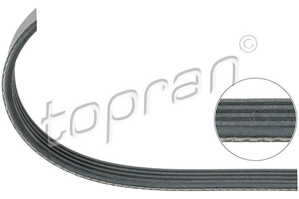 TOPRAN Moniurahihna 500 683 500 683 TOPRAN Moniurahihna CITROЁN C4