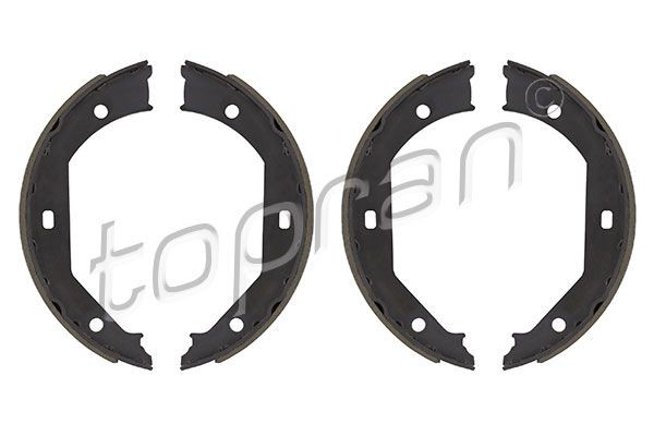 TOPRAN Handbromsbackar 500 975 500 975 TOPRAN parkeringsbromsbelägg HONDA STREAM