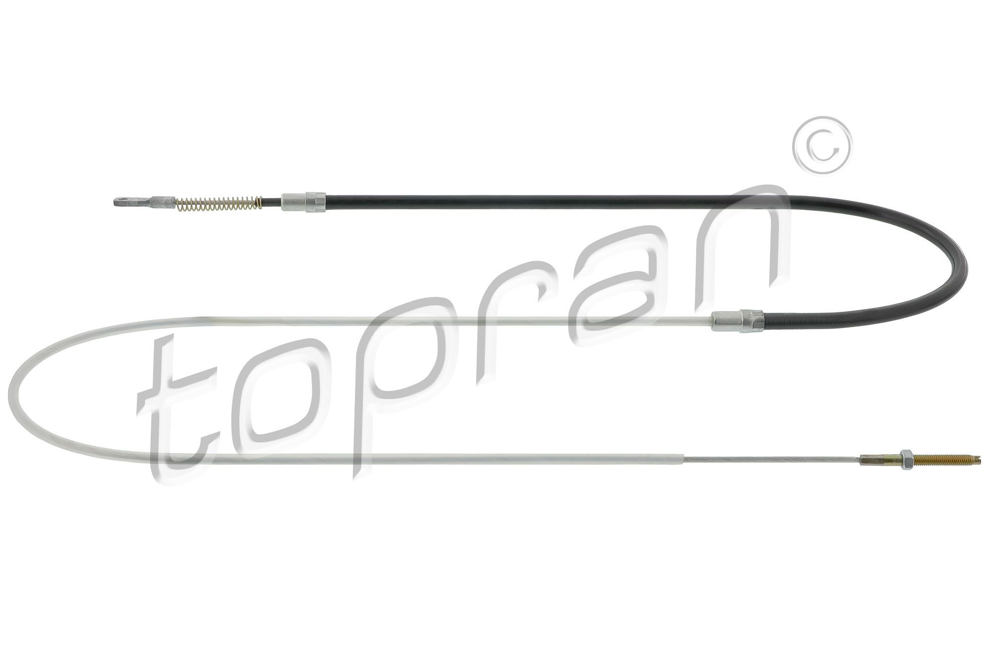 TOPRAN Tross, seisupidur 501 093 TOPRAN Käsijarru vaijeri HYUNDAI 501 093
