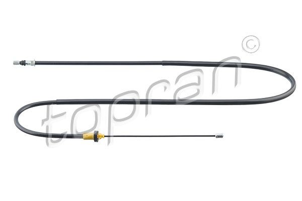 TOPRAN Håndbremsekabel 721 658 TOPRAN 721 658 Peugeot 206 CC Håndbremse til en rimelig pris