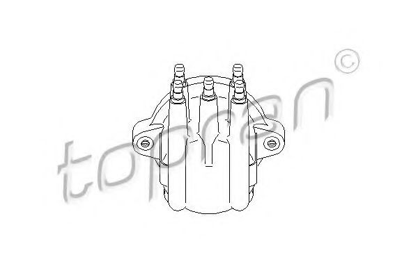 TOPRAN Calotta spinterogeno 721 789 TOPRAN 721 789 Calotta distributore accensione Сitroën ZX N2 prezzo