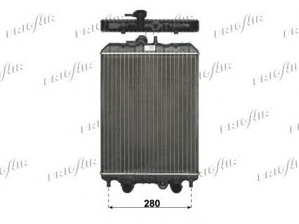 Radiateur FRIGAIR 0104.3056 FRIGAIR 0104.3056 Radiator PIAGGIO PORTER 2021