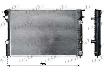 FRIGAIR Radiateur du moteur 0107.3107 0107.3107 FRIGAIR Radiateur liquide de refroidissement Jeep pas cher