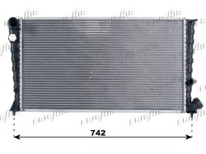 FRIGAIR Radiaator, mootorijahutus 0108.3002 Mootori jahutusradiaator FRIGAIR Peugeot 405 0108.3002
