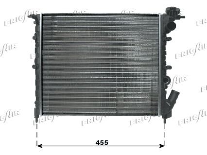FRIGAIR Radiators, Motora dzesēšanas sistēma 0109.3052 Dzesēšanas radiatori FRIGAIR Renault TWINGO 0109.3052