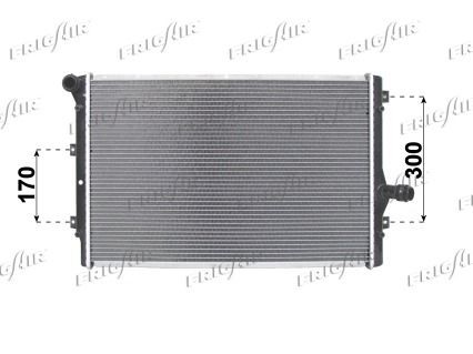 FRIGAIR Radiateur 0110.3066 Skoda ROOMSTER Radiateur, koelvloeistof FRIGAIR 0110.3066