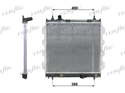 FRIGAIR Radiateur du moteur 0118.3002 FRIGAIR 0118.3002 d'origine Radiateur de refroidissement moteur PT Cruiser Break coût