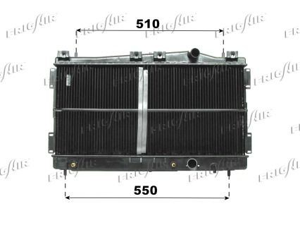 Radiateur FRIGAIR 0118.3012 FRIGAIR 0118.3012: Radiateur, koelvloeistof Chrysler NEON 2006