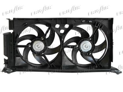 FRIGAIR Radiaatori ventilaator 0503.1650 Radiaatori ventilaator FRIGAIR Peugeot PARTNER 0503.1650