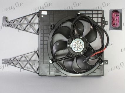 FRIGAIR Koelventilator 0510.2015 Volkswagen VENTO Koelvin FRIGAIR 0510.2015