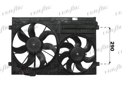 FRIGAIR Motoventilateur 0510.2020 Ventilateur radiateur FRIGAIR A3 0510.2020 pas cher