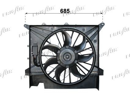 Motoventilateur FRIGAIR 0511.2011 FRIGAIR 0511.2011: Ventilateur radiateur Volvo XC 90 2015