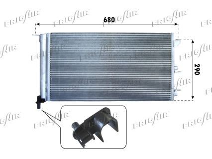 FRIGAIR Condensatore climatizzatore 0804.2059 0804.2059 Radiatore aria condizionata SEAT ATECA FRIGAIR costo