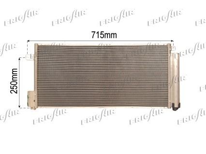 FRIGAIR Condensor voor airco 0804.2062 FRIGAIR 0804.2062 Condensor LANCIA Delta III (844) goedkoop