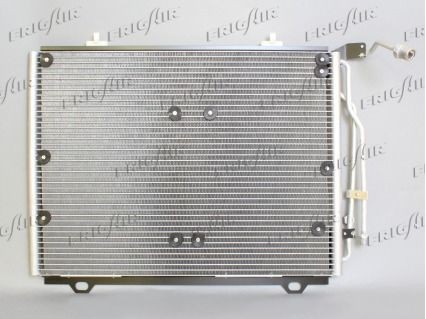 FRIGAIR Condensor voor airco 0806.2039 Mercedes-Benz S-Klasse Condensator, airconditioning FRIGAIR 0806.2039