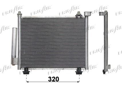Kondensaator, kliimaseade FRIGAIR 0807.2036 FRIGAIR 0807.2036 SUZUKI WAGON R+ 2021 Kliimaradiaator