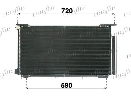 FRIGAIR Air conditioning condenser 0819.3013 0819.3013 FRIGAIR ac condenser for HONDA LEGEND