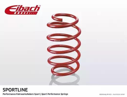Vedru EIBACH F21-65-001-01-HA EIBACH Single Spring Sportline F21-65-001-01-HA Vedrud tagumine vasak parem Vauxhall ASTRA 2023