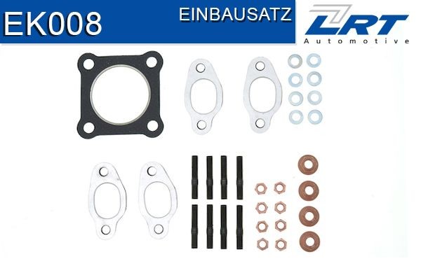 LRT Monteringssats, avgasgrenrör EK008 VW T5 Flak Monteringssats avgasgrenrör LRT EK008
