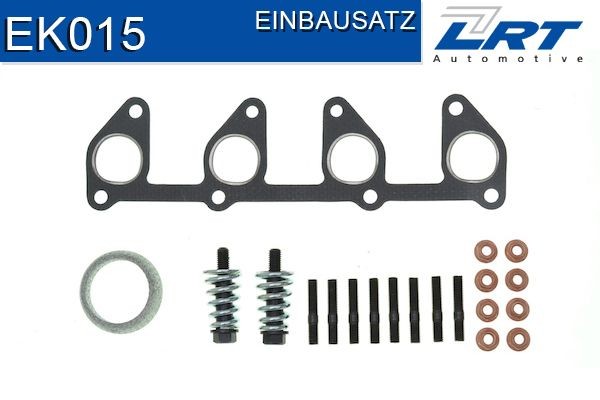 LRT Montageset, uitlaatelleboogpijp EK015 LRT EK015 originele Montageset uitlaatspruitstuk Corsa D kosten