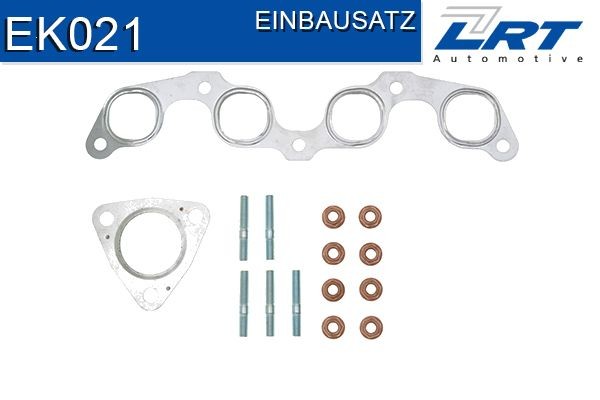 LRT Kit de montage, Collecteur des gaz d'échappement EK021 Mazda PREMACY Kit d'assemblage système d'échappement LRT EK021