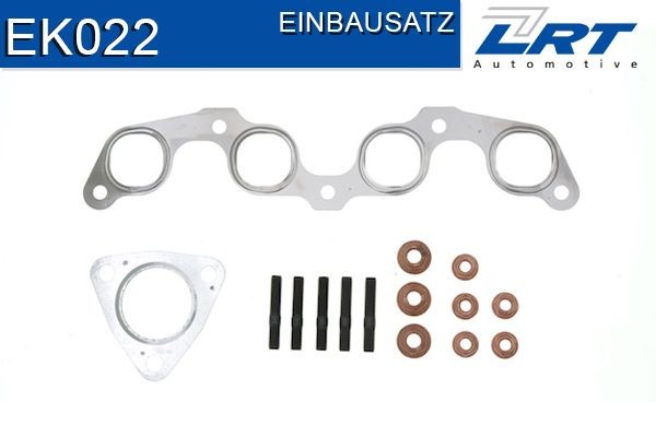 LRT Mounting Kit, exhaust manifold EK022 price Renault BM0/1_, CM0/1_ Exhaust manifold mounting kit EK022 LRT