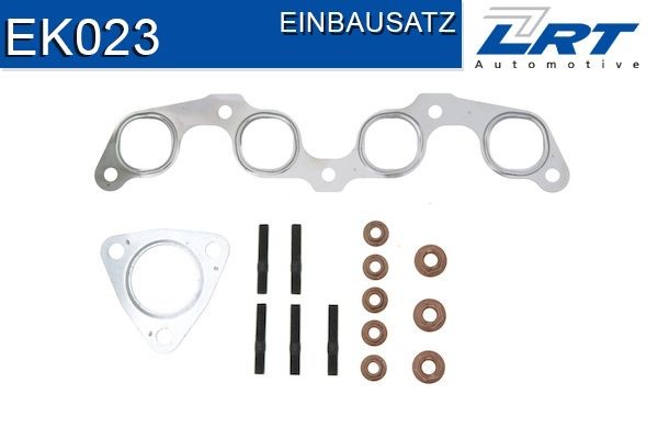 LRT Kit montaggio, Collettore di scarico EK023 LRT EK023 Kit montaggio collettore di scarico Nissan Note E12 prezzo