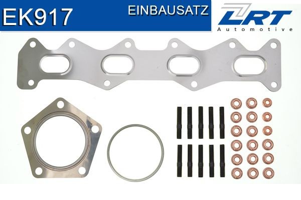 LRT Kit de montage, Collecteur des gaz d'échappement EK917 EK917 Kit de montage ligne d'échappement FIAT MAREA LRT