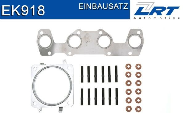 Mounting Kit, exhaust manifold LRT EK918 LRT EK918 Exhaust mounting kit Citroen C2 2012