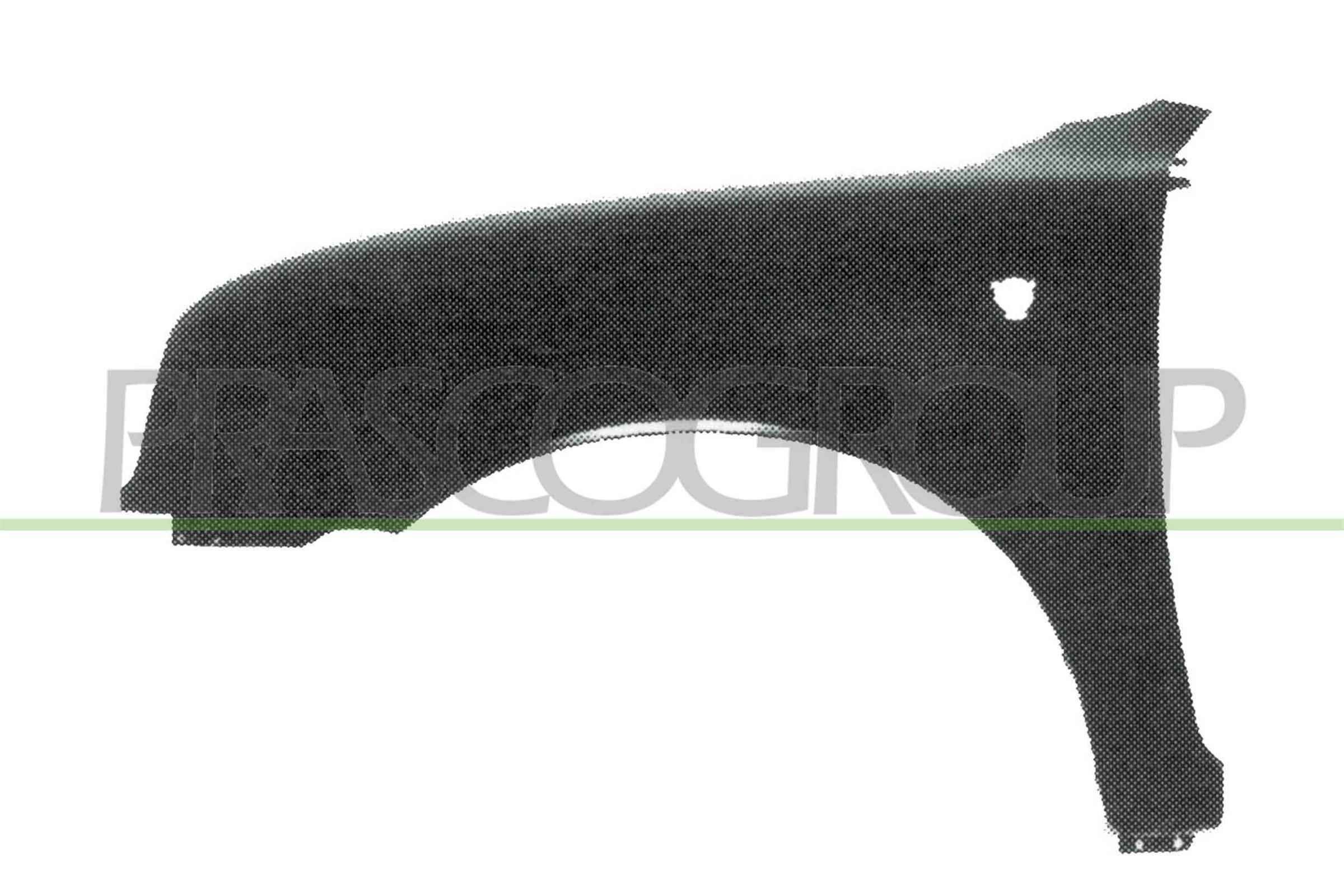 PRASCO Hjulskjerm DS0053004 Skvettskjerm PRASCO PATHFINDER DS0053004 billige
